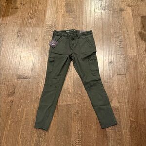 Ava & Viv Dark Green Jeggings